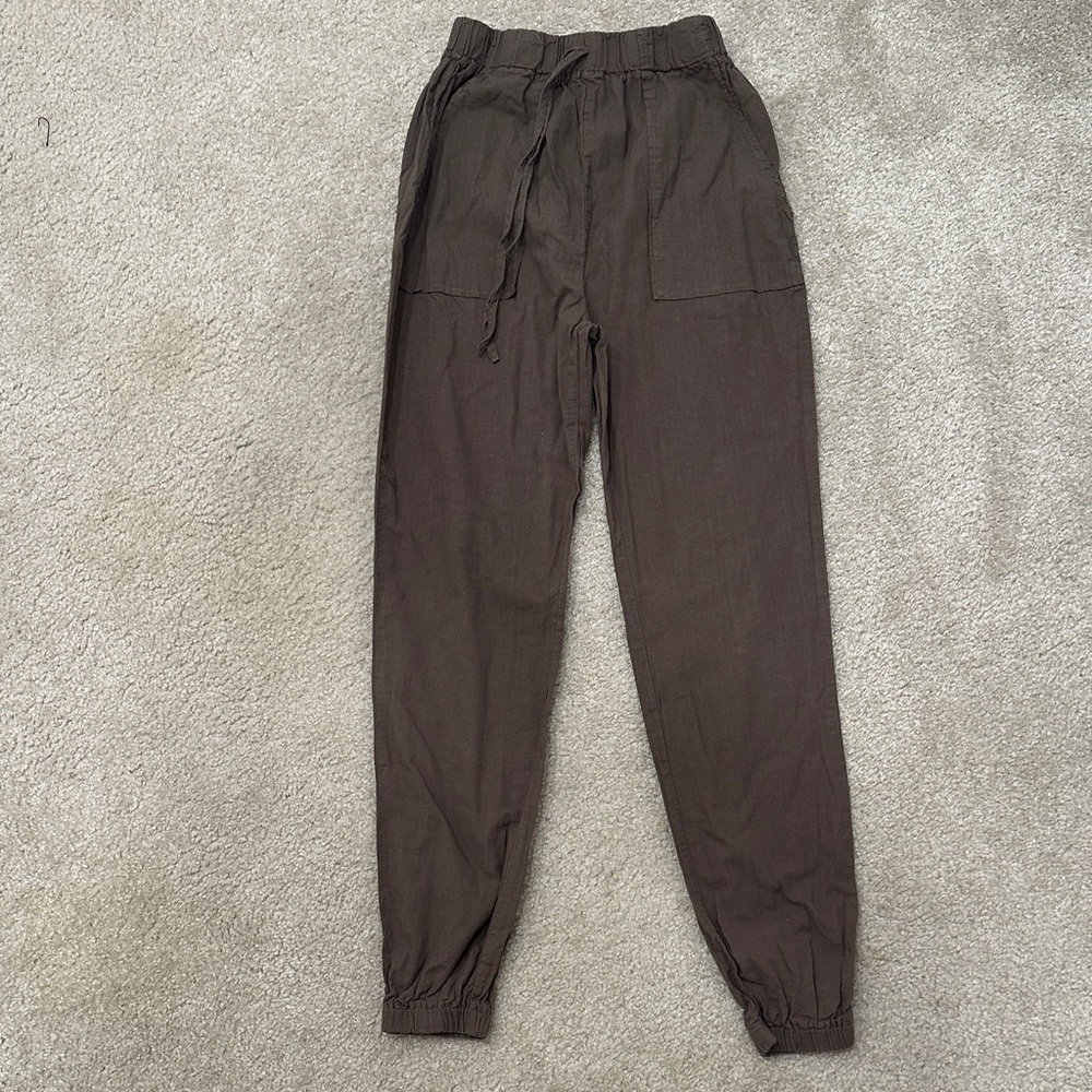 SHEIN Taupe Casual Pants